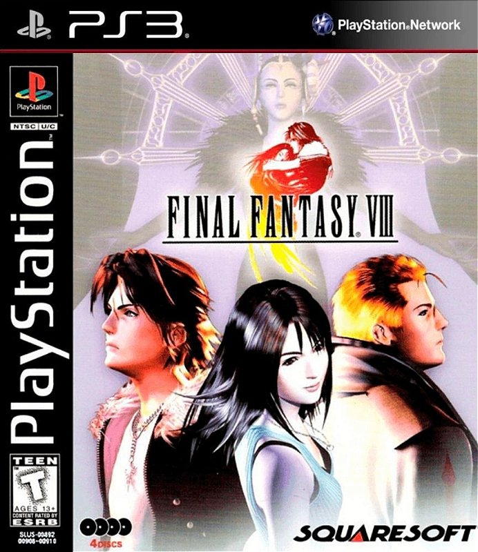 Final Fantasy VIII (Clássico Ps1) Ps3 Psn Mídia Digital