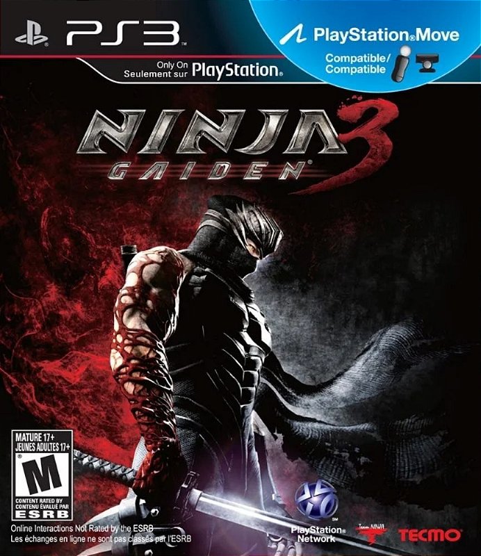 Ninja Gaiden 3 Ps3 Psn Midia Digital - kalangoboygames
