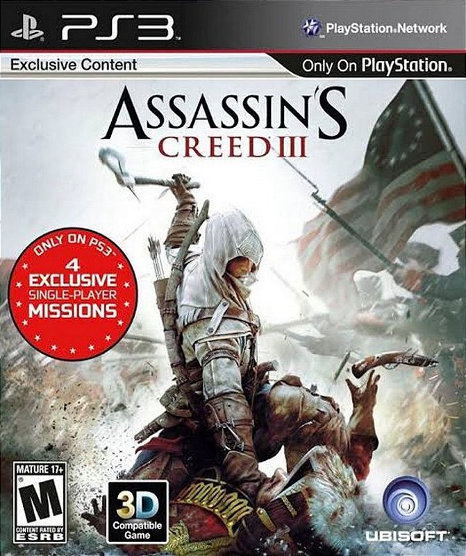 TRADUÇÃO ASSASSINS CREED 3 PT-BR PS3 DESTRAVADO 