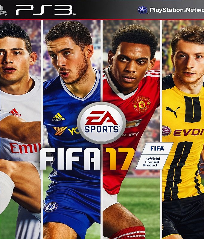 EA SPORTS FIFA 17 Mídia Digital Ps3 - kalangoboygames