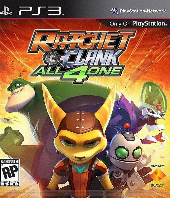 Sony PlayStation 98175 Ratchet & Clank: All 4 One PS3