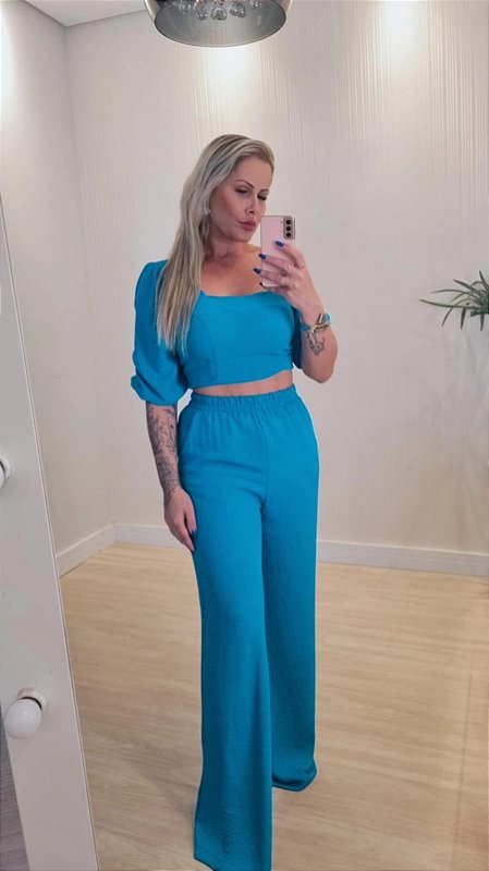 Conjunto Yasmin Azul