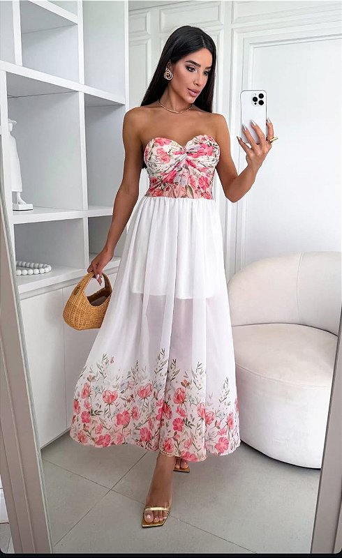 Vestido Longo Tomara que Caia Hana