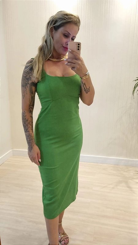 Vestido Alella Verde