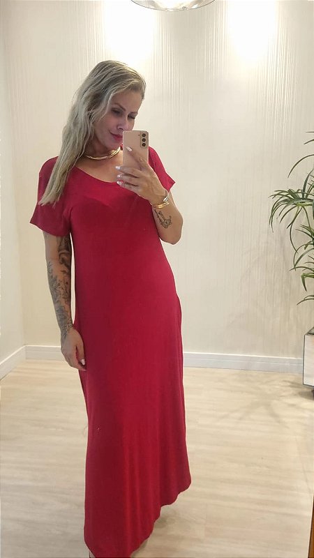 Vestido Madri Vermelho G