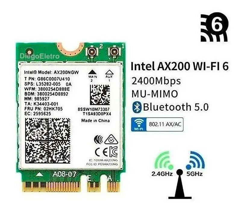 Intel ax200 не работает ax