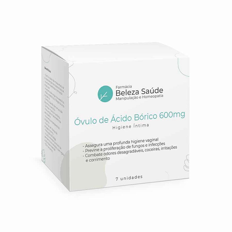 Comprar Ácido Bórico 600Mg – 15 Óvulos