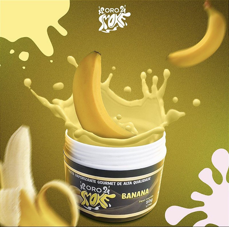 ESSÊNCIA ORO SMOKE EM PASTA 50G - BANANA - Hookah Dream