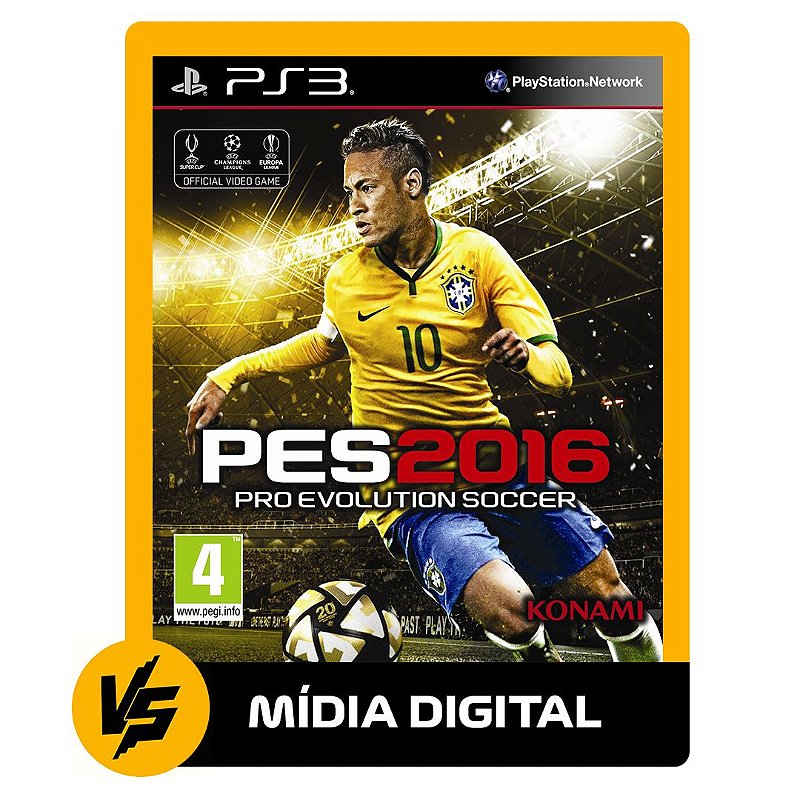 PES 16 / PS3 [MÍDIA DIGITAL] - VSGAMESPRO