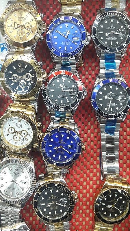 Relógio Rolex atacado - Jl Relógios e acessórios - Relógios para revenda!  replicas importadas