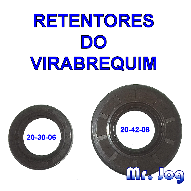 RETENTOR + ROLAMENTO VIRABREQUIM DIR. E ESQ. JOG 50 / AXIS 90