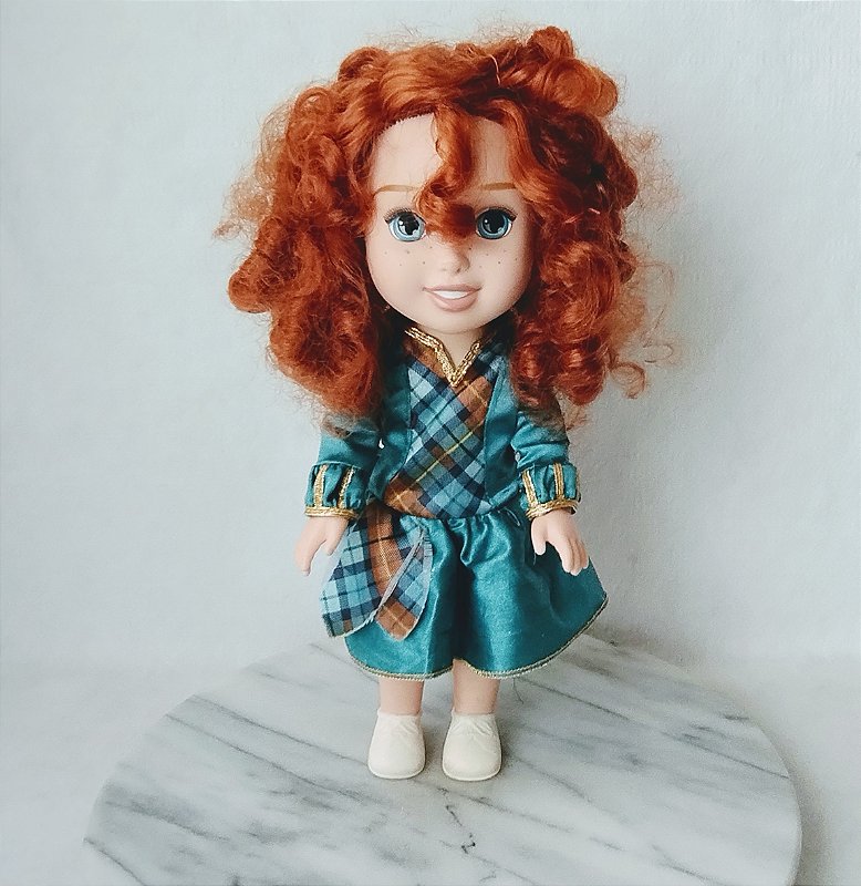 Boneca Merida de Valente Disney, marca Jakks Pacific, 30 cm - Taffy ...