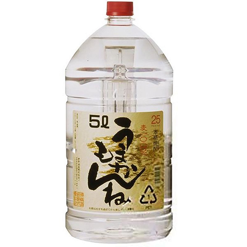 shushu　計5本 Shochu Umakamonne Mugi 5L CI-03 - e-Sakê by Skae