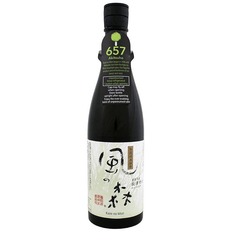 Sake Kaze no Mori Akitsuho 657 Junmai Nama 720ml CI-07 (entrega