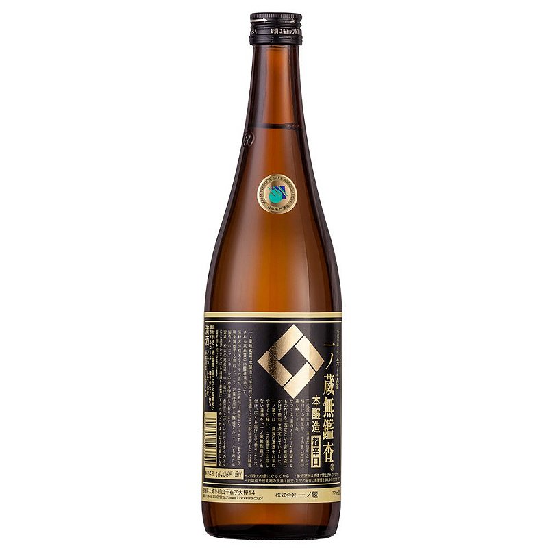 Sake Ichinokura Mukansa Honjozo Chokarakuchi 720ml - e-Sakê by Skae