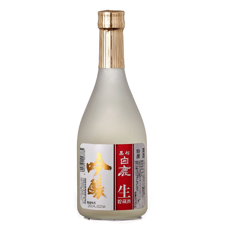 Sake Hakushika Tokusen Ginjo Namachozo 500ml - e-Sakê by Skae