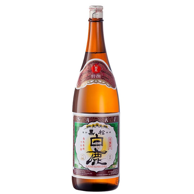 Sake Hakushika Tokusen Junmai 1.8L CI02 eSakê by Skae