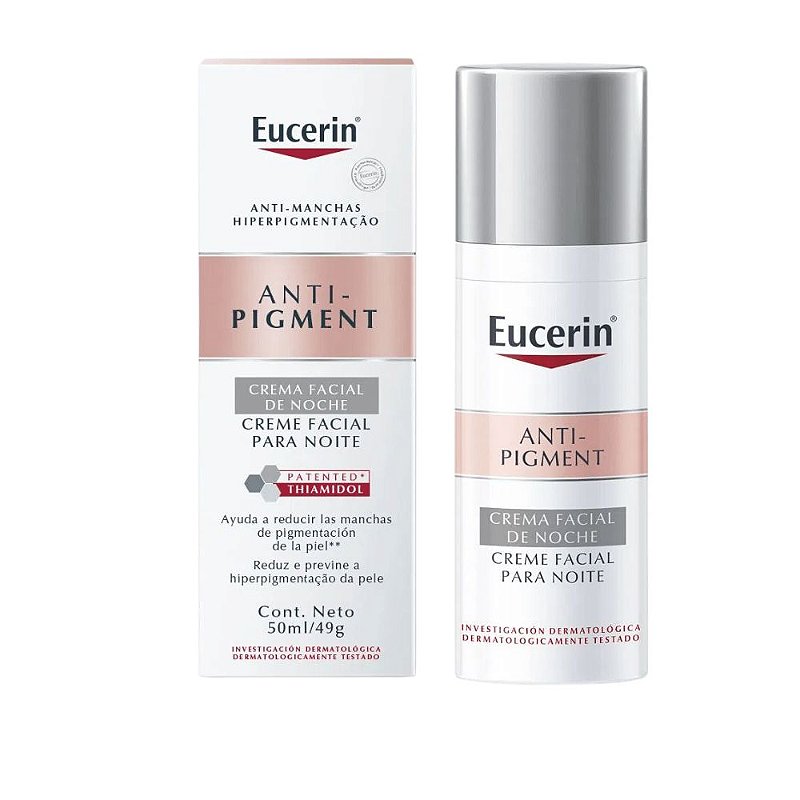 Eucerin Anti-Pigment Noite Creme Facial 50ml - Superfumaria - Loja de Perfumes Importados e Importadas