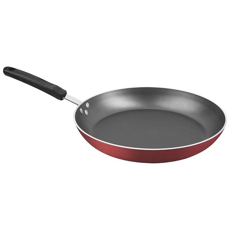 Compra online de Frigideira Antiaderente Tefal Excellence Indução Titanium  (20 ~ 30cm) Máquina de lavar louça forno seguro sem PFOA vermelho