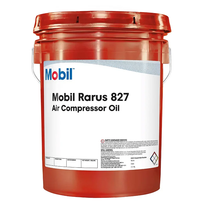 Mobil Rarus 827 bd 18,9l COMPRESSOR DE AR - LUBCENTER LUBRIFICANTES
