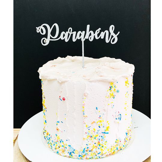 Topo de bolo de aniversário personalizado para homens, decoração
