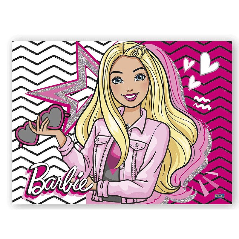 Topo de Bolo - Barbie Morena