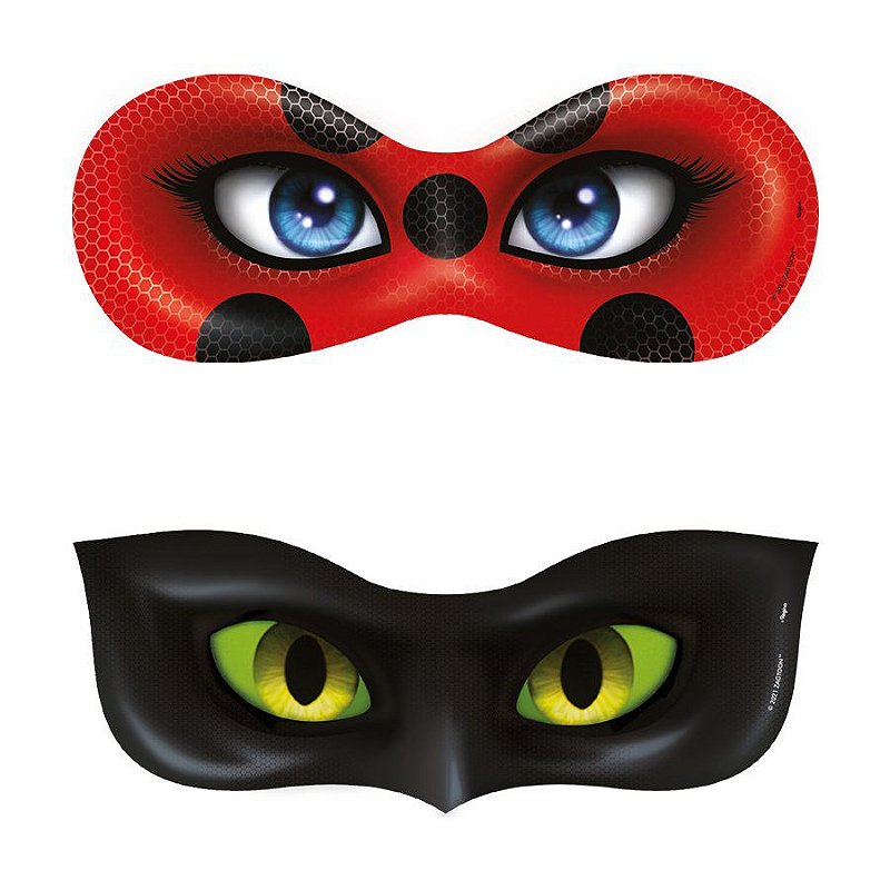 Ladybug e Cat Noir 03 – Imagens para Colorir