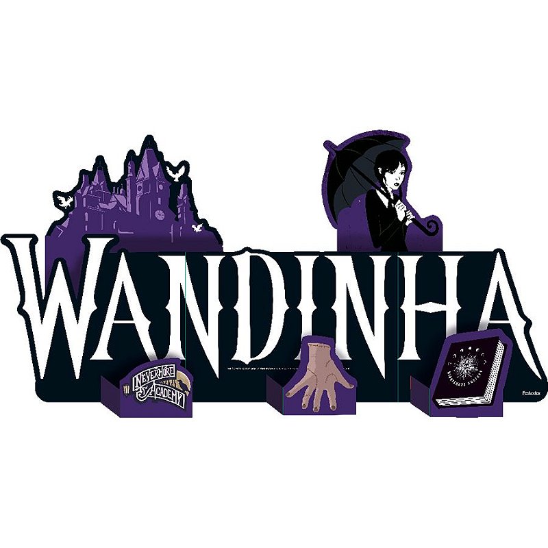 Casa Casinha Wandinha Vandinha Familia Addams Com Móveis