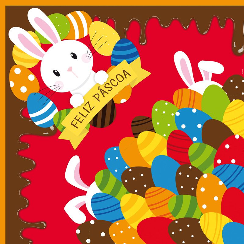 Saco Express 44x44cm para Ovos de 500g a 750g - Ovinhos - 05 unidades