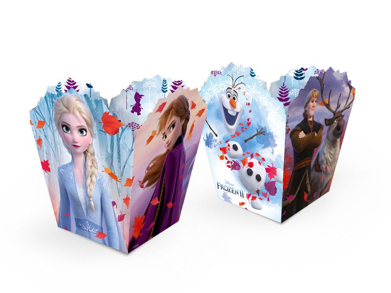 Caixa Cubo Festa Frozen ll - 3 unidades - Regina