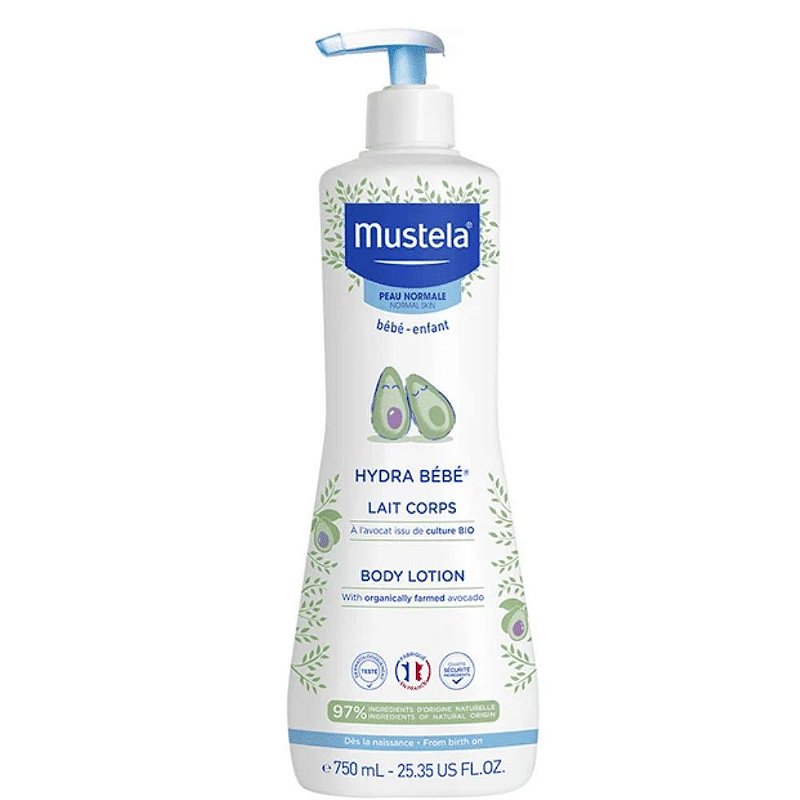 Mustela Hydra Beb Hidratante Corporal Com Abacate Org Nico Ml Dermadoctor