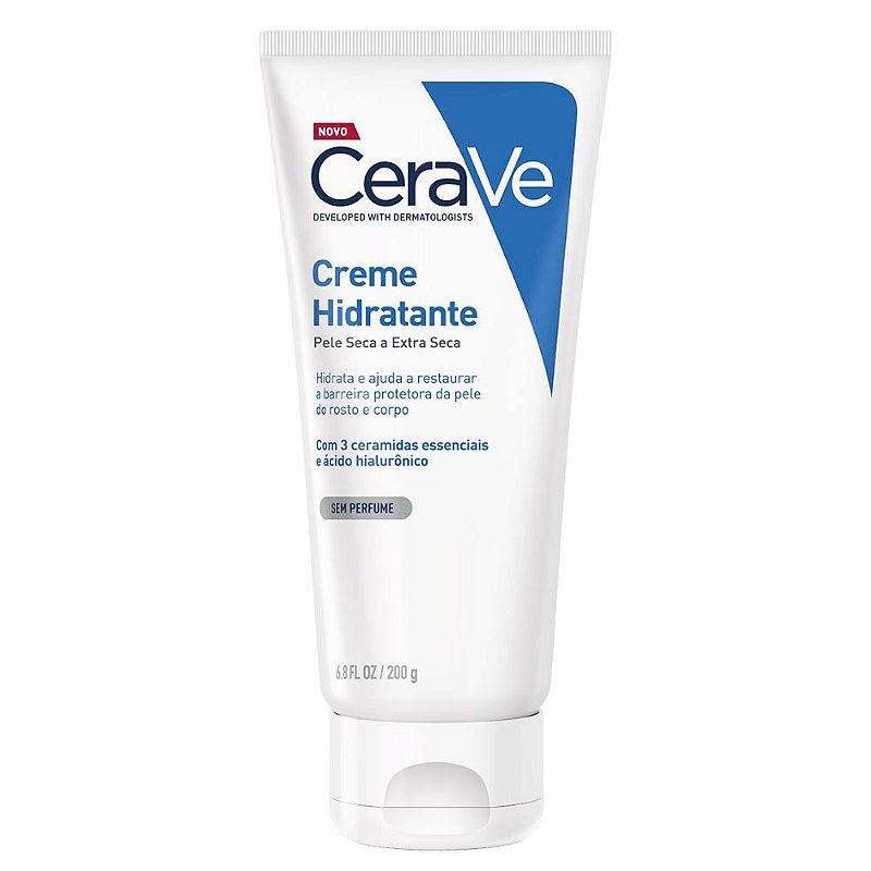 Cerave Creme Hidratante 200g - Cosméticos, Dermocosméticos e Beleza ...