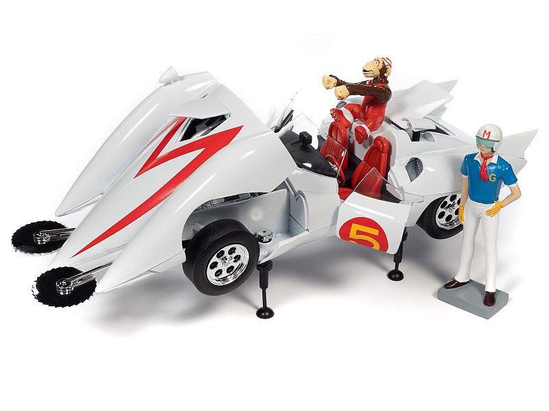 1/18 SPEED RACER MACH 5 COM BONECO