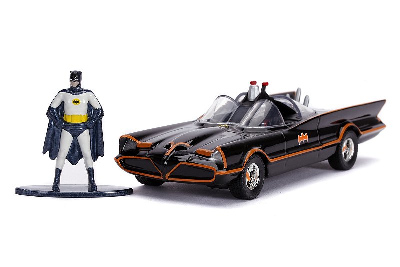 1/32 1966 BATMOBILE COM BONECO
