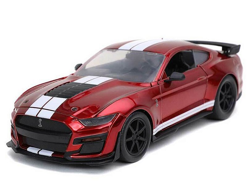 1/24 2020 FORD MUSTANG SHELBY GT500 VERMELHO BIG TIME