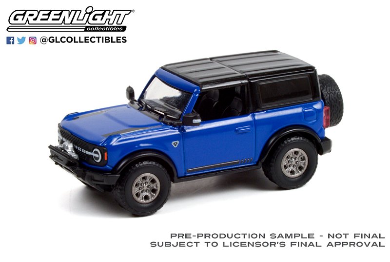 1/64 GREENLIGHT 2021 FORD BRONCO2-DOOR BARRET JACKSON