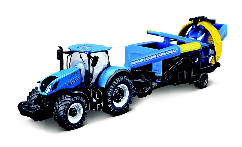 TRATOR NEW HOLLAND T7 .315 HD AZUL CULTIVADORA AGRICOLA