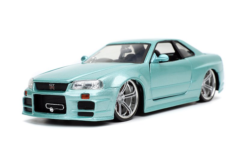 1/24 NISSAN SKYLINE GT-R R34 BRIAN VELOZES E FURIOSOS