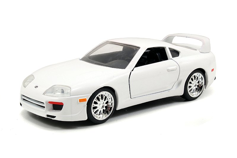 1/32 1995 TOYOTA SUPRA BRANCO  VELOZES E FURIOSOS