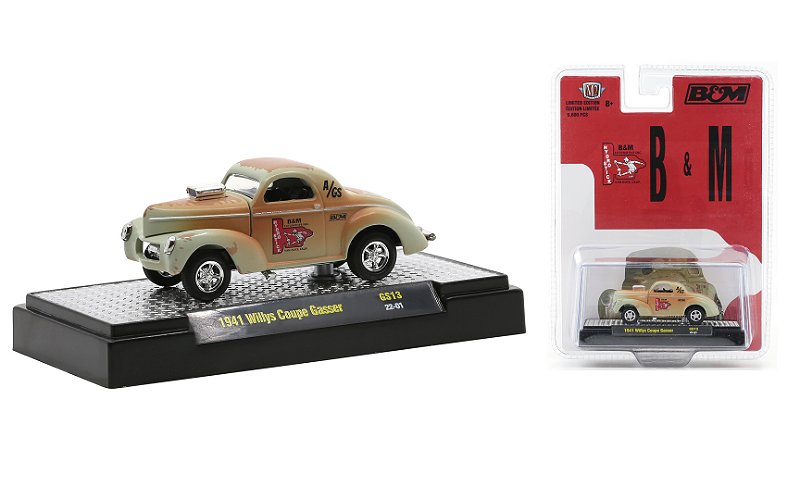 1/64 M2 MACHINES 1941 WILLYS COUPE GASSER HOBBY SPECIAL GS13