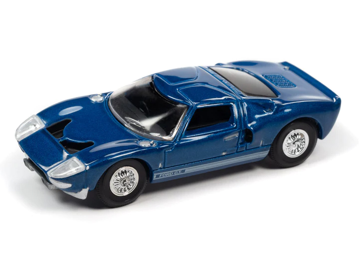 1/64 AUTO WORLD 1965 FORD GT40 MK1 BLUE