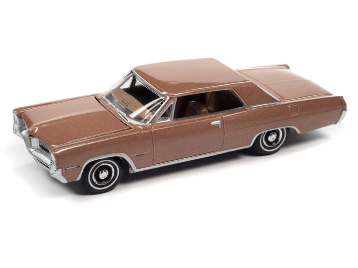 1/64 AUTO WORLD 1964 PONTIAC GRAND PRIX ROYAL BOBCAT BRONZE