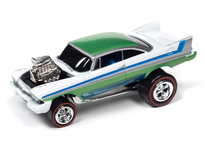 1/64 JOHNNY LIGHTNING PLYMOUTH FURY LIME