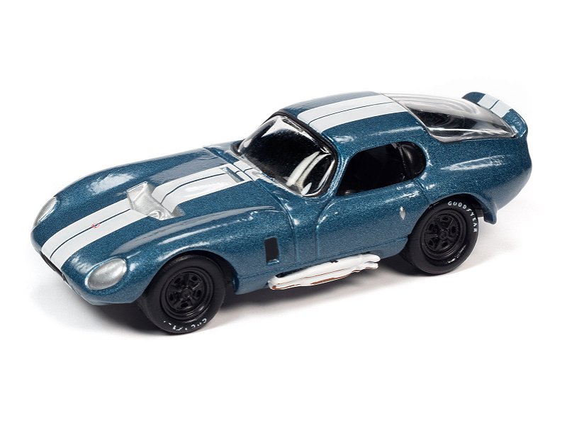 1/64 JOHNNY LIGHTNING 1964 SHELBY COBRA DAYTONA BLUE