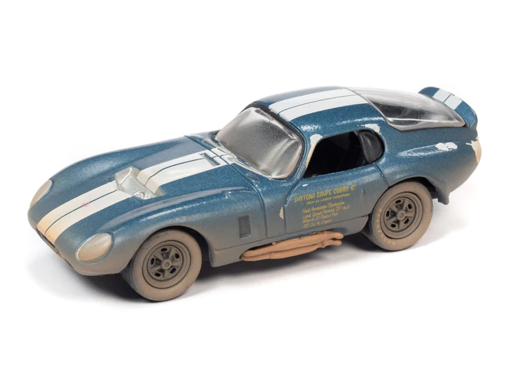 1/64 JOHNNY LIGHTNING 1965 SHELBY COBRA DAYTONA BLUE