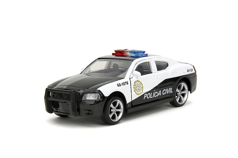 1/32 2006 DODGE CHARGER POLICIA CIVIL VELOZES E FURIOSOS