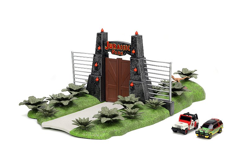 NANO DIORAMA JURASSIC PARK SCENE