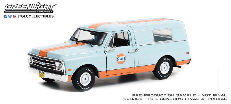 1/24 GREENLIGHT 1968 CHEVROLET C-10 GULF OIL