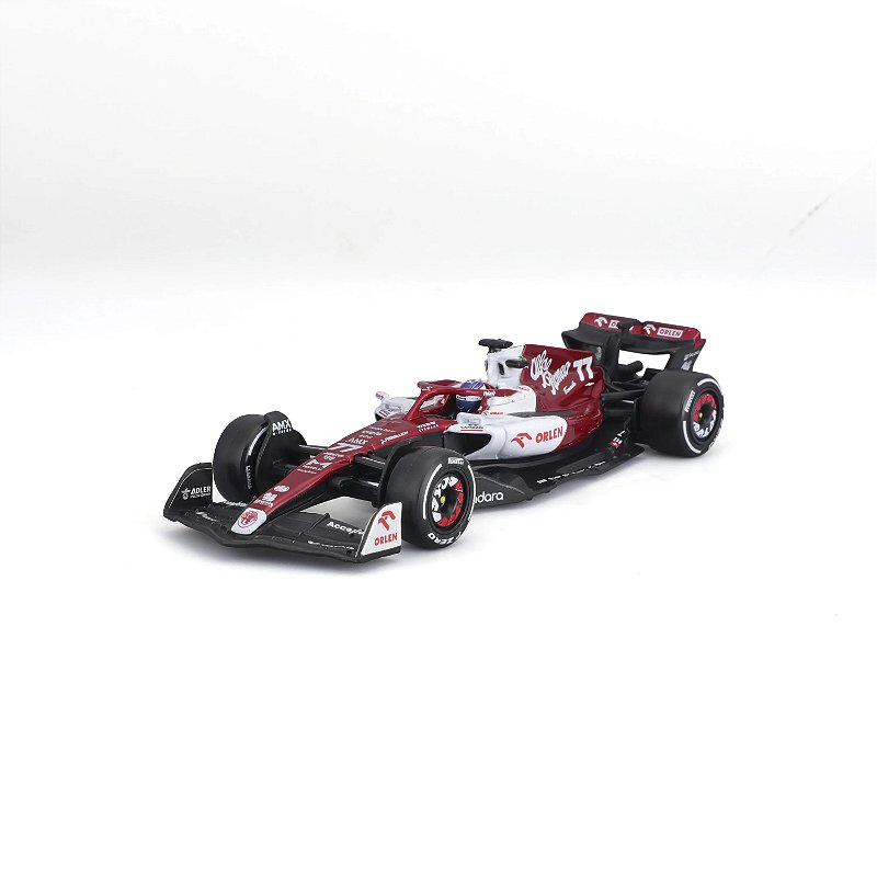 1/43 F-1 2022 ALFA ROMEO TEAM ORLEN C42 BOTTAS COM PILOTO