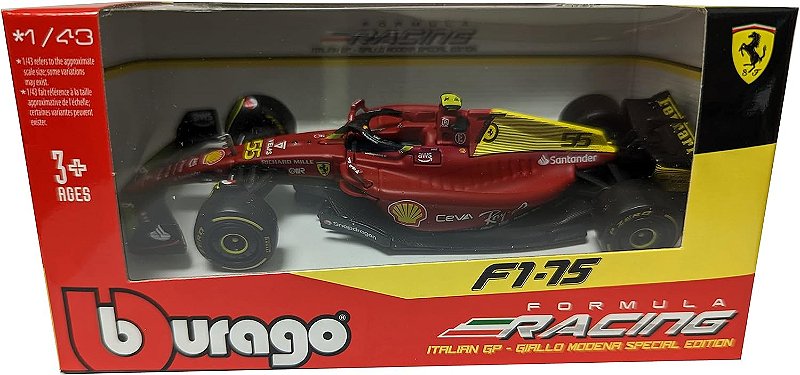 1/43 F-1 FERRARI SF-75 2022 SAINZ GP DA ITALIA